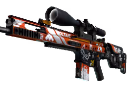 SCAR-20 | Bloodsport (Well-Worn)