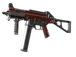 UMP-45 | Crimson Foil (Battle-Scarred)