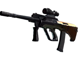 AUG | Amber Fade (Well-Worn)