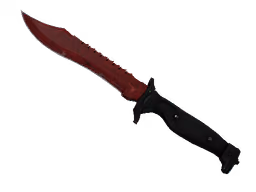 ★ Bowie Knife | Crimson Web (Well-Worn)