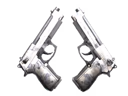 Dual Berettas | Stained (Minimal Wear)