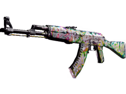 AK-47 | Head Shot (Well-Worn)